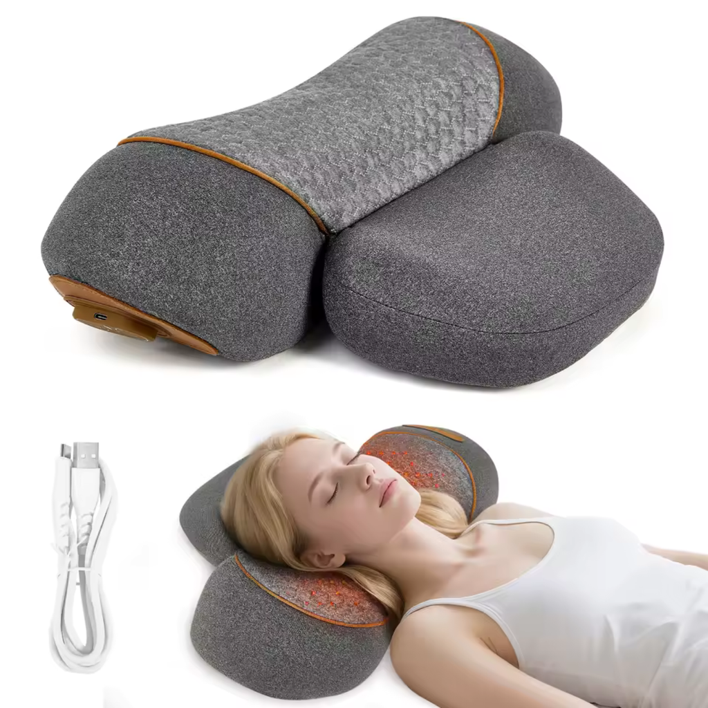 PrimeHomeGoods™ Cervical Relief Elite: 3-in-1 Thermal Traction System