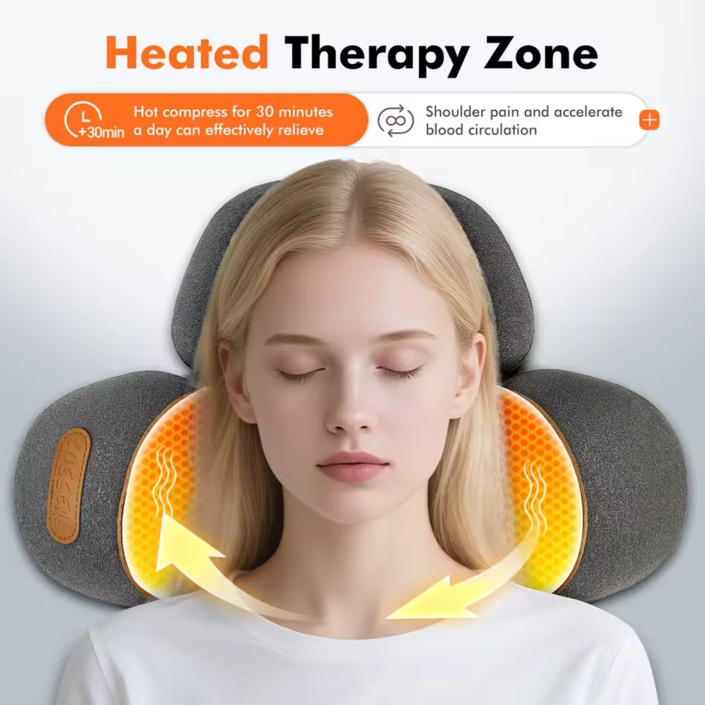 PrimeHomeGoods™ Cervical Relief Elite: 3-in-1 Thermal Traction System