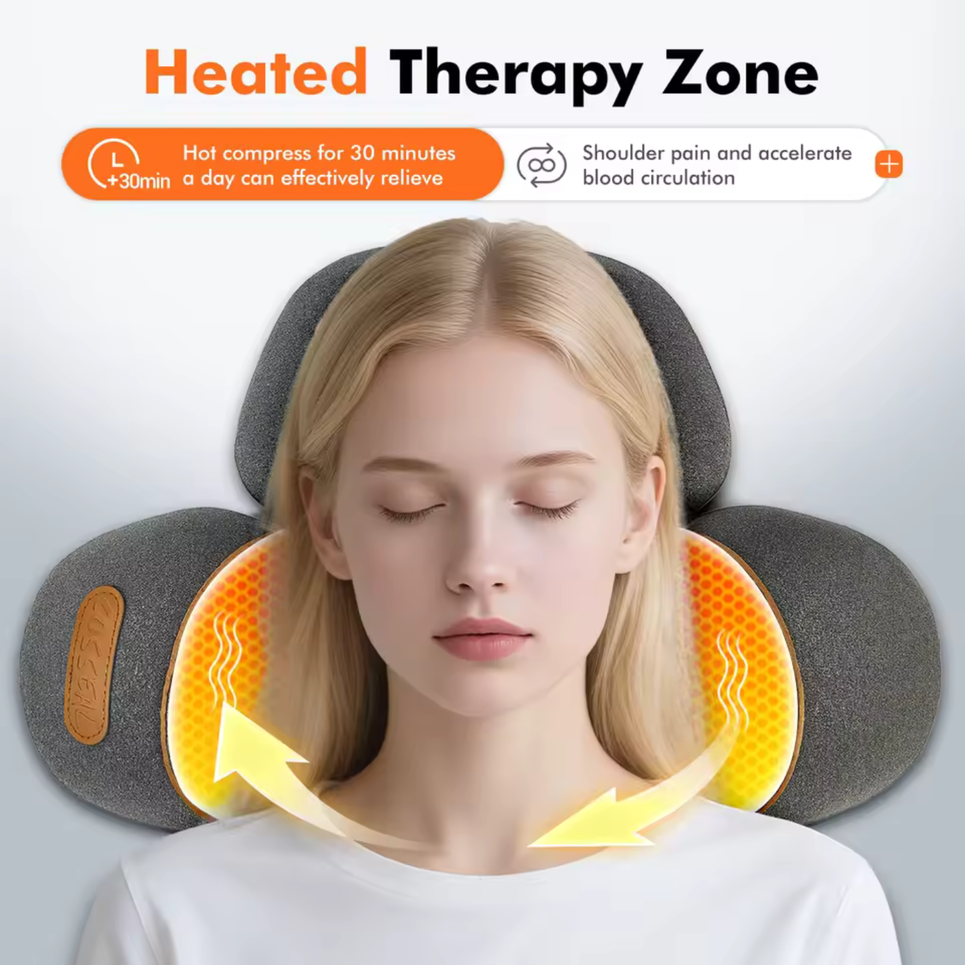 PrimeHomeGoods™ Cervical Relief Elite: 3-in-1 Thermal Traction System